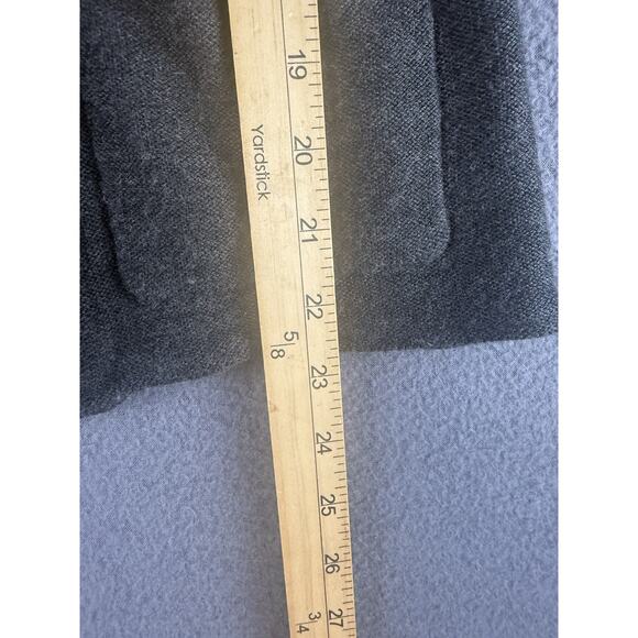 Tahari Women's S Merino Wool Blend Button Front Cardigan Sweater Blazer Gray - Picture 6 of 8